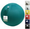 VLUV® BOL LEIV Sitzball Büro Ergonomisch [Atmungsaktiv mit Tragegriff und Wegrollschutz] Waschbarer Stoffbezug | Schwangerschaftsball| Gymnastikball Schwangerschaft Sitzball