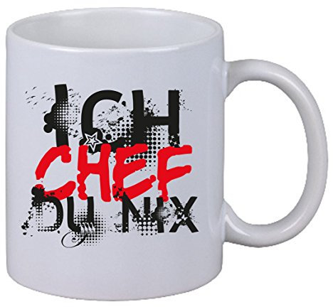 Kaffee Tasse Ich Chef Du Nix Boss Capo Chefin Geschenk Arbeit Büro Weihnachten