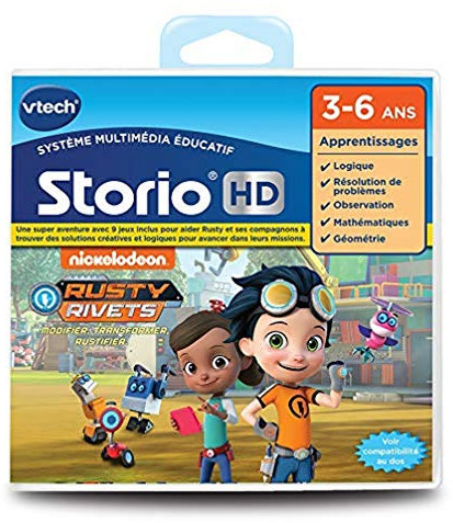 VTech- HD Storio Rusty Rivets Juego Interactivo, Multicolor, 5,3 x 1,2 x 3,8 cm (271305)