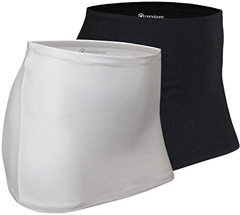 mama band - Nierenwärmer DOPPELPACK zum Warmhalten des Nieren- und Hüftbereichs | Shirtverlängerung.