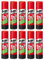 Pritt Klebestift, transparent, auswaschbar, ablösbar, ohne Lösungsmittel (10 Stück, 22g)