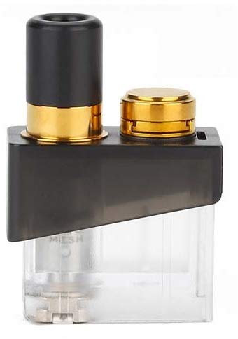 Original SMOK Trinity Alpha 30W AIO all-in-one Kit 2.8ml - 1000mAh Batterie/Top füllen/Eingebauter Verdampfer Enthält Kein Nikotin (1 Packung Gold-Patrone)
