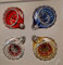 Nostalgie Reflexkugel 6cm 4er Set bunt gemischt
