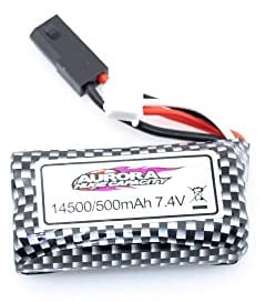 EFASO Batterie Li-Po 7,4 V 500 mAh avec fiche 5600 pour XLH 9130 9136 9137 9138 Q901 Q902 Q903