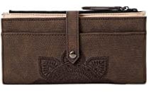 Desigual Womens Mone_Aquiles PIA Travel Accessory-Billfold, Brown