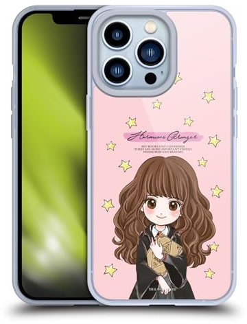 Head Case Designs Offizielle Harry Potter Hermione Granger Deathly Hallows XXXVII Gelhülle [Militärischer Schutzgrad] Kompatibel Mit Apple iPhone 13 Pro Und Kompatibel Mit MagSafe