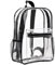 Transparenter PVC-Rucksack Durchsichtiger Rucksack Transparenter Studentenrucksack Damen Rucksack