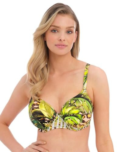 Fantasie Women's Kabini Oasis Underwire Gathered Full Cup Bikini Top