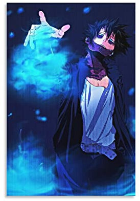 Anime Mha Dabi Poster Dekorative Malerei Leinwand Wandkunst Wohnzimmer Poster Schlafzimmer Malerei, Leinwand Kunst Poster Und Wandkunst Bilddruck Moderne Familienzimmer Dekor 12x18inch(30x45cm)