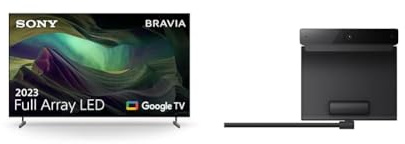 Sony BRAVIA KD-55X85L, Full Array LED, 4K HDR, Google TV, ECO PACK, BRAVIA CORE, Seamless Edge Design, Modello 2023 + BRAVIA CAM CMU-BC1