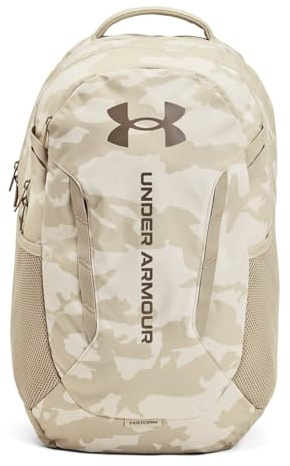 Under Armour Unisex-Erwachsene Hustle 6.0 Backpack Gepäck, Summit White/Taupe Dusk, One Size