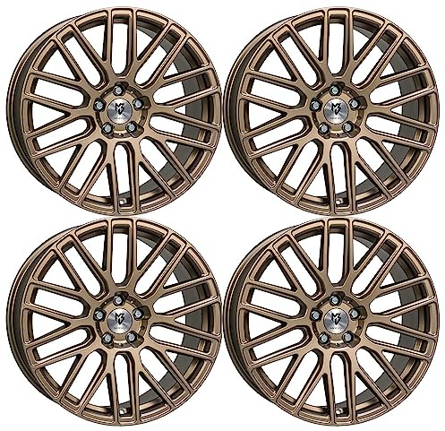 4x MB Design Felgen KV4 9.0Jx20 ET35 5x112 Bronze hell matt kompatibel mit Aiways U5