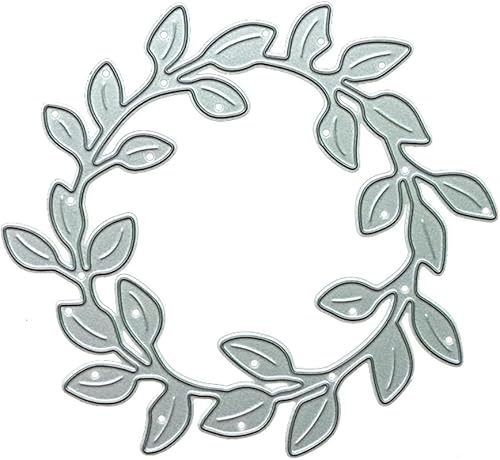 Kranz DIY Stanzschablone, Scrapbooking Prägeschablonen Stanzformen Schablonen für Scrapbooking, Stanzformen Schablonen für Scrapbooking, Stanzformen