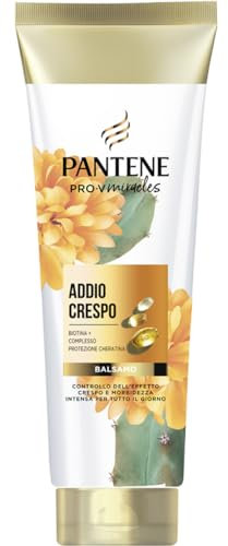 Pantene Addio Frizz Conditioner mit Biotin und Keratin-Schutzkomplex, 160 ml. Für trockenes und beschädigtes Haar. Pro-V Miracles Conditioner nährt die Tiefe und verleiht dem Haar Geschmeidigkeit