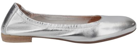 Donna Carolina Ballerina HOOF Basic, Glattleder, Weiß, Damen EU 36