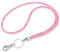 Soleebee Kartenhalter Trageband, Bling Strass Schlüsselband Lanyard mit Schlüsselring Kristall Halsband Damenkette Halskette Kit für ID-Kartenhalter Schlüsselanhänger (Rosa)