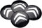 4 Stück Auto Rad Nabenkappen Aufkleber für Citroen C3 II 2009-2013 56mm,Radnabenkappen Logo-Aufklebern Wasserdicht Staubdicht Nabendeckel Radnabenabdeckung,D