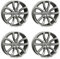 4x AUTEC Felgen Alufelgen UTECA 9.0x21 ET35 5x112 Titansilber kompatibel mit Mercedes-Benz S E EQS EQE GLA GLC GL GLS EQC GLB AMG