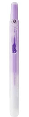 Joucien 3 Stifte - Bunter Push-Up Textmarker mit abgewinkelter Spitze Schüler Zeichnen Highlighter - Lila - Abgewinkelte Spitze