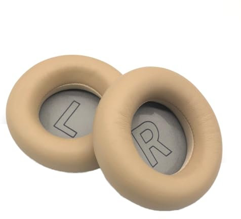 xbiez 1 Paar Ersatz-Ohrpolster aus Memory-Schaum für B&O Beoplay H4 kabellose Kopfhörer-Ohrenschützer