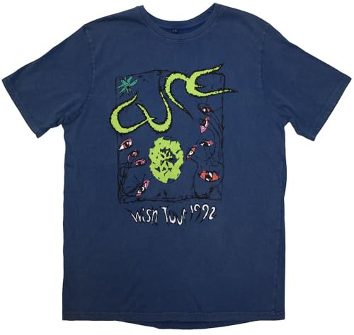 The Cure Wish Tour 92 Limited Edition 999 Only Premium Wash T Shirt