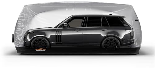 Bubble Car Capsule Autoabeckung Aufblasbare Fertiggarage für Staub- und Feuchtigkeitsschutz | 5,2m x 2,1m x 2,1m (Größe SUV) | Für SUVs, Autos & Motorräder geeignet