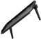 Angoily 1 PC Router Rack Wall Mounted Storage Key Charger Clamp Power Bank Phone Charger Ports Multi Racks Door Cable Clear Adjustable Shelf Portable Charger Shelving Wire Black