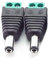 Supkancl DC Female Male RCA Female Male Connector Adapter Plug 2.1x5.5mm DC Jack Power Audio Cable For RGB Strip Light CCTV Camera(22002-2pcs)