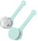 Peeling Knife with Storage Box, 2PCS Plastic Vegetable Peeler with Double-Sided Stainless Steel Blade, Hanging Carrot Peeler with Non-Slip Handle for Kitchen Potatoes, Carrots, Peelers for Kitchen