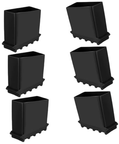 Cabilock 6 pièces Couvre Caoutchouc pour Échelle Lot de Antidérapants et Isolants Accessoires de Sécurité pour Échelles à Marche Protection et Stabilité des Escabeaux