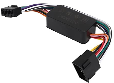 Sahgsa Regolatore di Tensione Convertitore da 24 V a 12 V Ad Alte Prestazioni per Display LED Audio per Autoradio per Camion