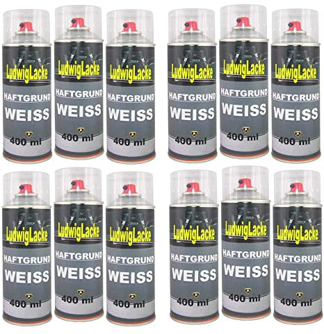Haftgrund 12 Spray Weiss 400 ml je Spraydose