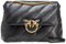 Pinko Borsa A Tracolla Da Donna Marchio Pinko, Modello Love Puff Big Cl Sheep Nappa 100037A0F2, Realizzato In Pelle. Nero