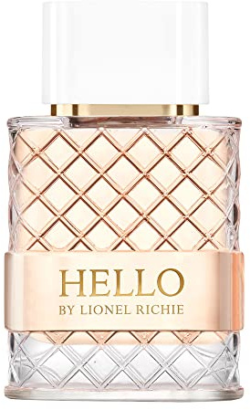 Lionel Richie Hello for Women - A Lush, Sweet, And Indulgent Fragrance - Light, Romantic Floral Chypre Eau De Toilette With Notes Of Pear And Jasmine - Fresh, Feminine, Long Lasting Scent - 50 ml