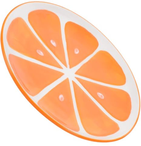 ABOOFAN Platos Modernos Naranja Decorar Suministros De Cocina Frutero Plato De Nuez Aperitivo Plato En Forma De Corazón Platos De Comida Occidental Platos Plato De Comida Aperitivos