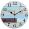 keivmlvt Wanduhr 32.5CM aus modernem Holz - Küchenuhr, Gartenuhr, Wohnzimmeruhr Wanduhr ohne Tickgeräusche für Kinder Moderne, lautlose Uhr für Schlafzimmer Wohnzimmer
