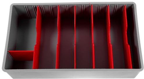 HOODANCOS Money Organizer Tray Cash Register Insert Tray Multi-compartment Cash Drawer for Retail
