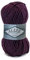 Strickgarn Strickwolle Superlana Maxi 100g 25% Wolle Wintergarn Winterwolle, 50 Farben, Farbe:111 Pflaume