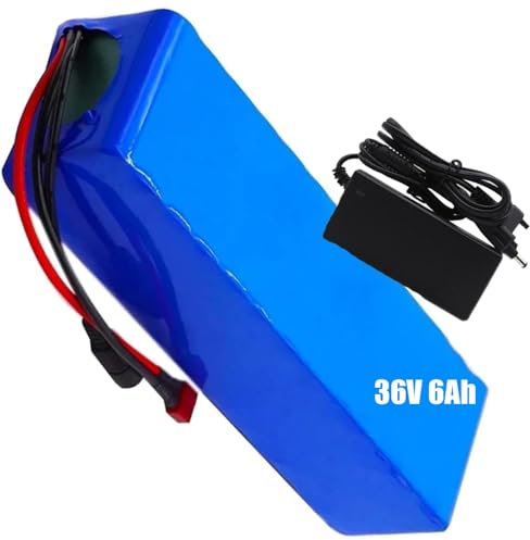 Batterie Ebike 36V Batteries Pour Vélo Electrique 36V 6AH Batterie Lithium-ION Haute Puissance Pour 200W 350W 400W 500W 750W 800W Scooter Moteu Avec Chargeur XT60
