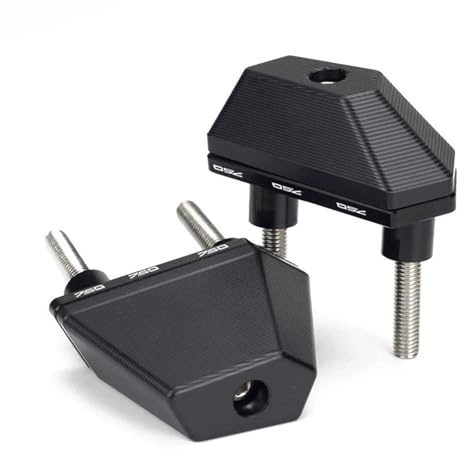 Sturzschutz Sturzpads Für Motorrad-Rahmen, Verkleidungsschutz, Crashpads Für Kawasaki Z750 Z 750 Z800 Z 800 Z1000 Z 1000 Frame Sliders(SCHWARZ,X-750)