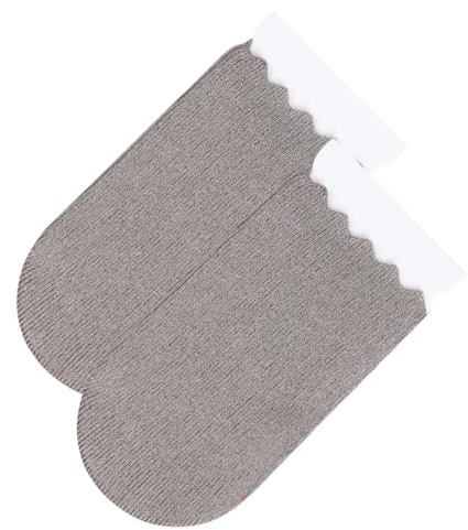 Tofficu 5 Pcs Silver Fiber Anti-sweat Breathable Finger Sleeves for Gaming, Oil-proof Anti-slip Thumb Cot Screen Touch Covers, Mobile Phone Game Playing Accessories