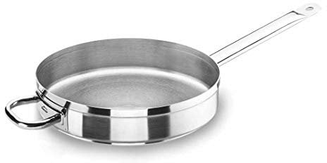 Lacor 54629 Sauteuse Chef Luxe Diamètre 28 cm, Argent