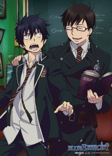 Blue Exorcist Rin and Yukio Wallscroll