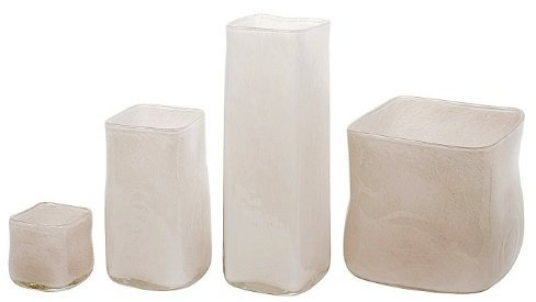 Glaswindlicht 18cm rosé