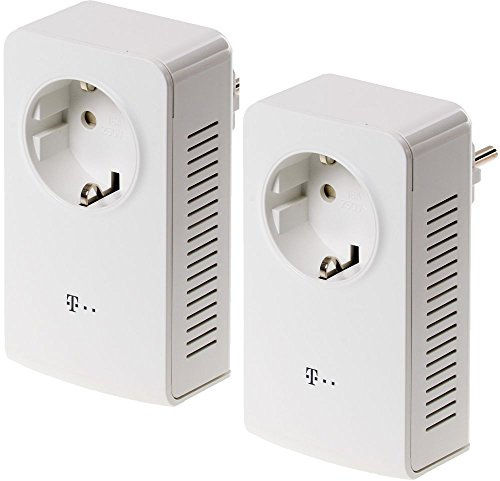 Deutsche Telekom Speedport Powerline 101 Duo - Bridge - GigE, HomePlug AV (HPAV) - an Wandsteckdose anschließbar (Packung von 2)
