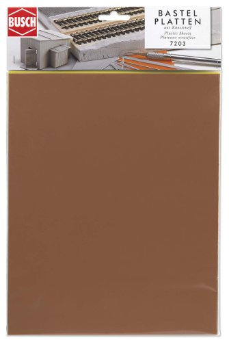 Busch BUE7203 - Kunststoff-Platten, Sortiert, 19 x 25 cm