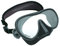 Oceanic Mini Shadow Maske, schwarz, mit kleinem Silikonkörper für schmale Gesichter