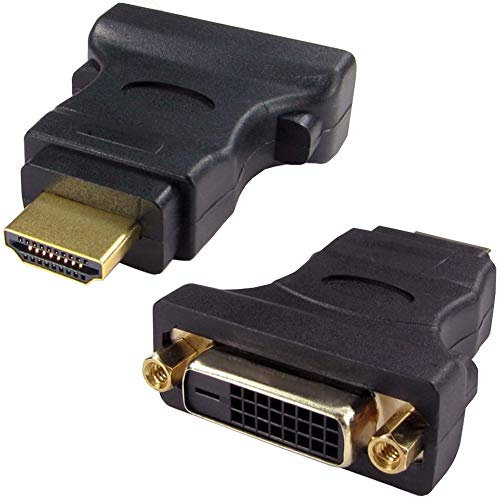 Loops HDMI Male to DVI-D Digital Female Socket Adapter - Video Monitor Converter Laptop