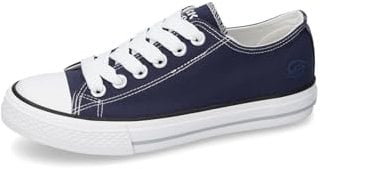 Dockers by Gerli Damen Low-Top Sneaker, Frauen Halbschuhe,Strassenschuhe,Sportschuhe,Freizeitschuhe,Turnschuhe,Laufschuhe,Navy,36 EU
