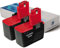 Lot de 2 Batteries pour Bosch PSR perceuse visseuse 14.4 VES-2 3000mAh 14.4V - Visiodirect -